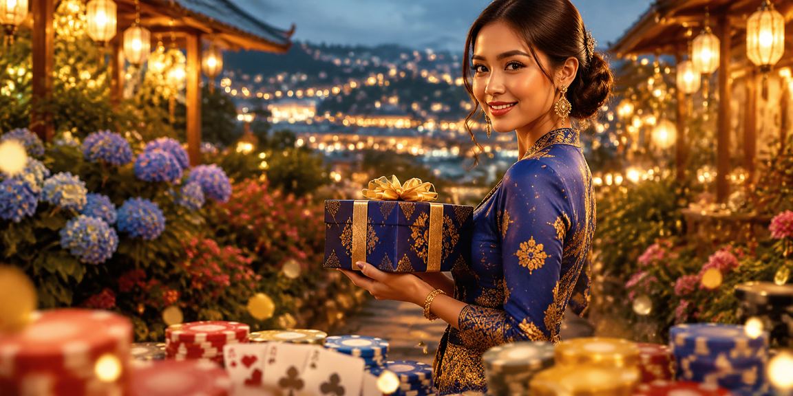 Pemain Teen Patti berbaju kurung menikmati kasino dalam talian Malaysia